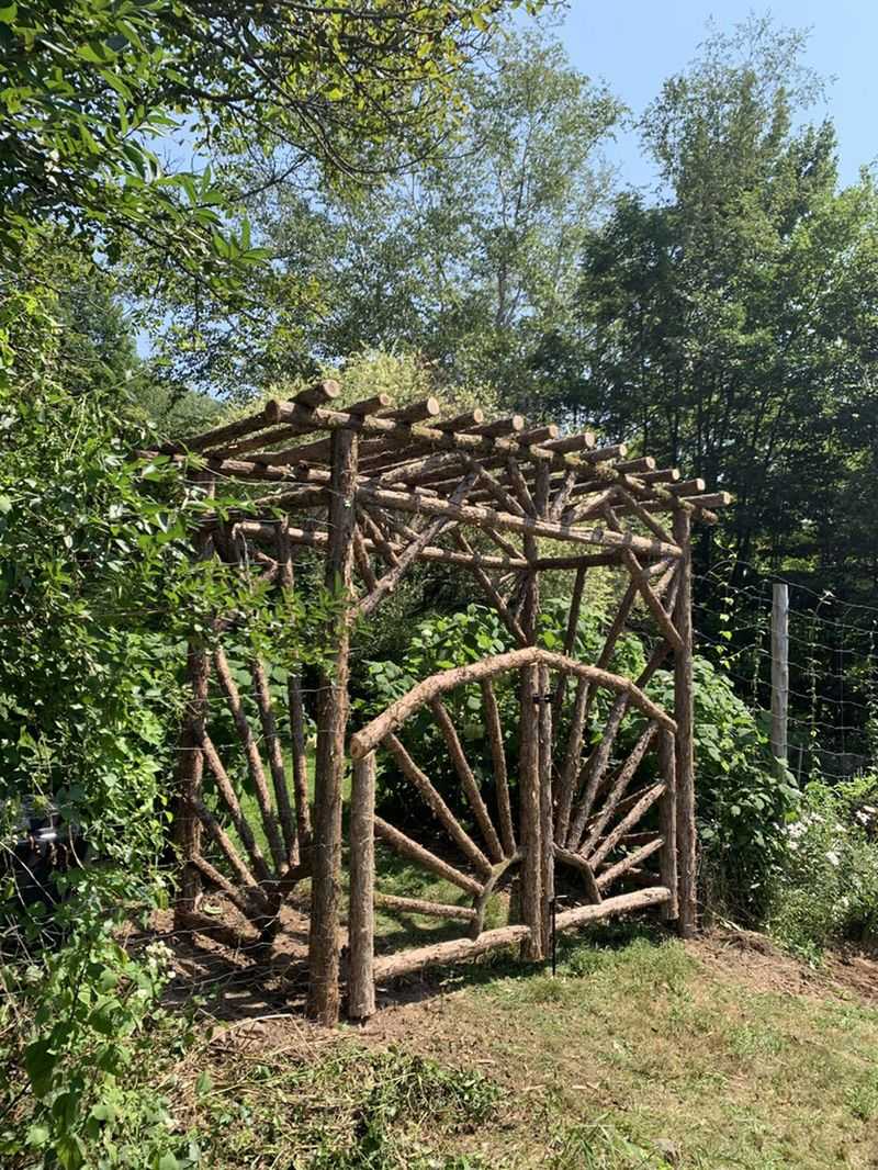 Rustic Garden Arbors