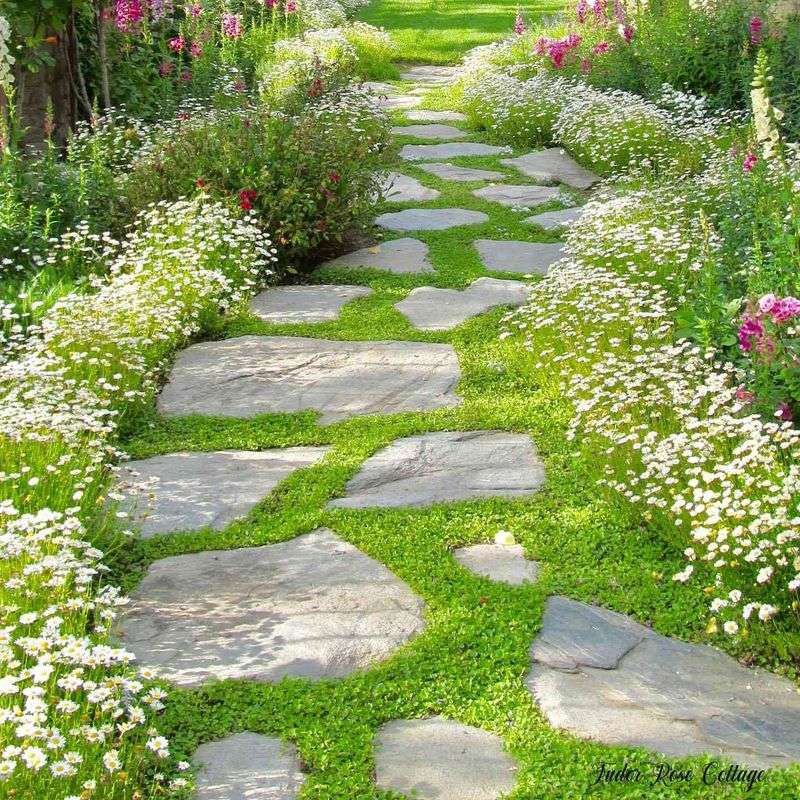 Rustic Garden Paths