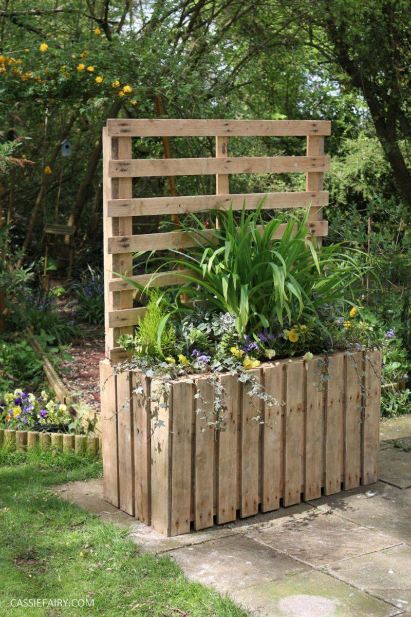 Recycled Pallet Planter