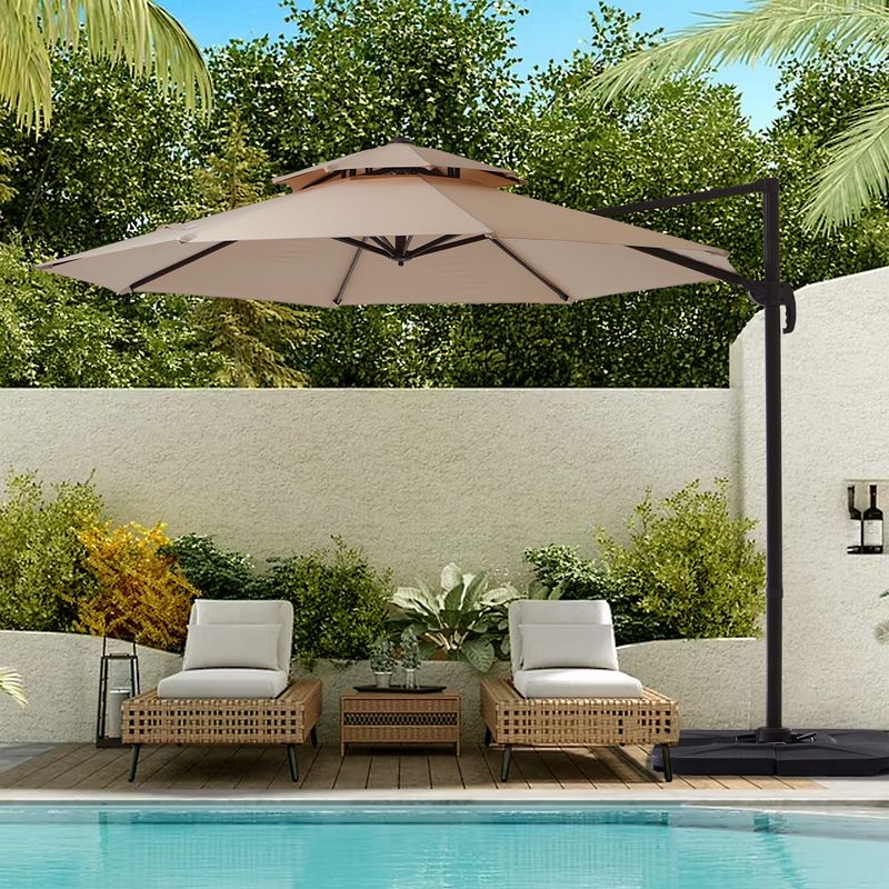 Storm-Ready Garden Umbrellas