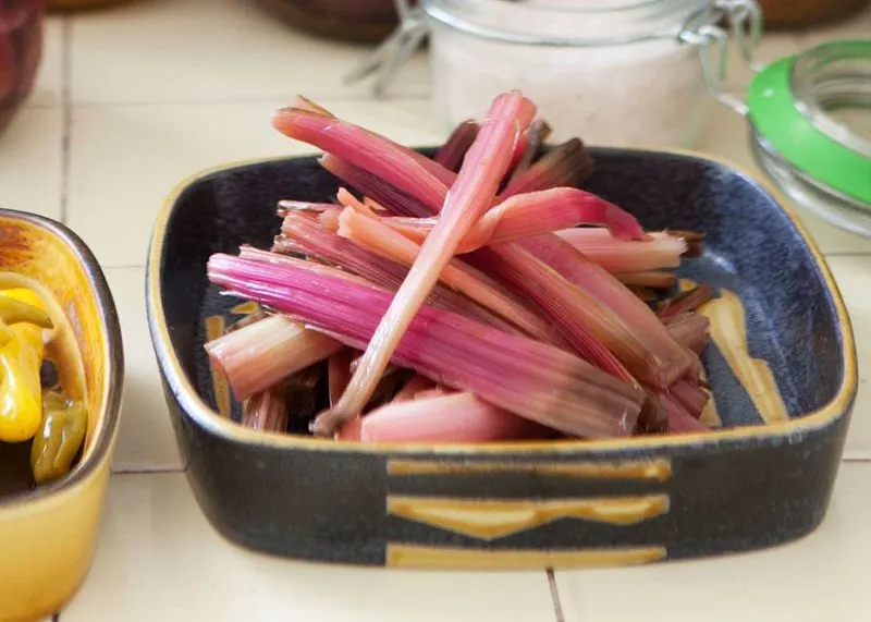 Swiss Chard Stems