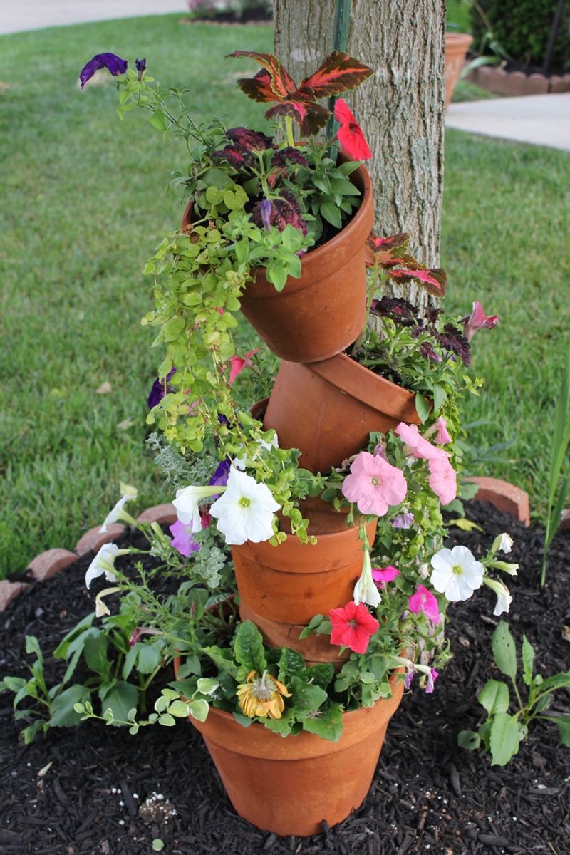 Terracotta Pot Towers