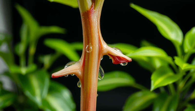 Unusual Stem Discoloration
