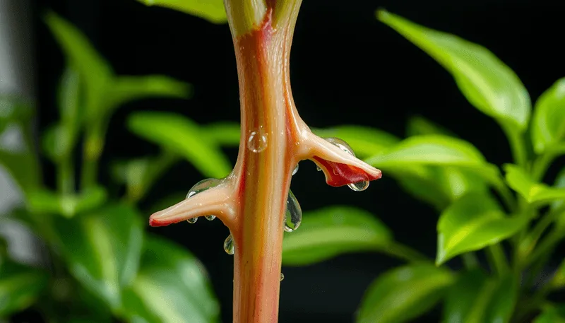 Unusual Stem Discoloration