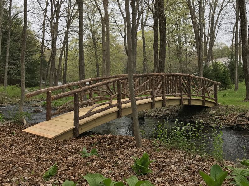 Rustic Rope Bridge