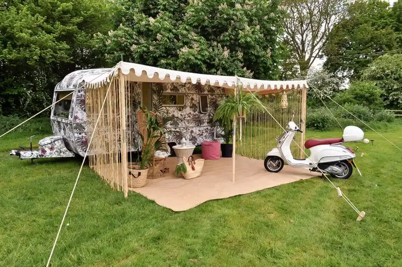 Vintage Bohemian Caravan