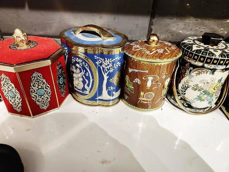Vintage Tea Tins