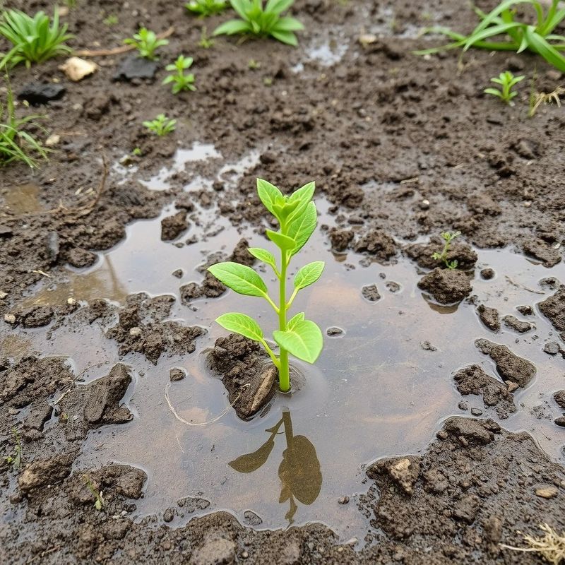 Waterlogged Soil