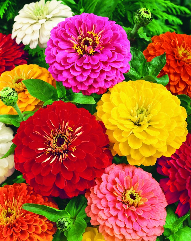 Zinnias