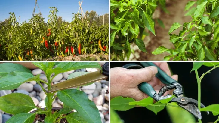 How to Get More Chillies by Topping and Trimming the Plants (Just Right)