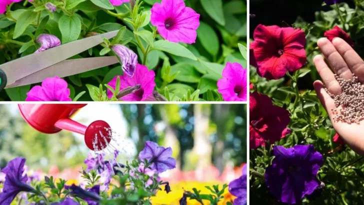 How to Keep Your Petunias Looking Full and Flowering