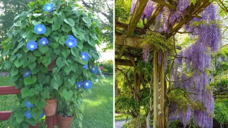 15 Climbing Flowers That Cover Fences, Arches and Walls Beautifully