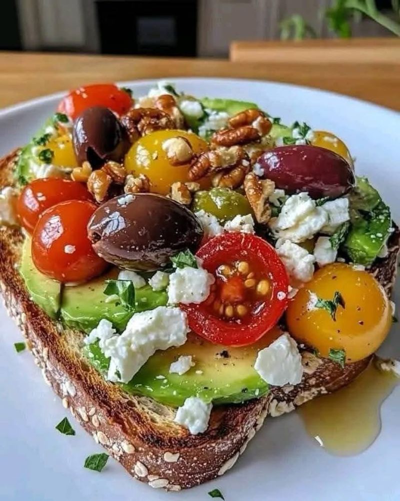 Avocado and Tomato Toast