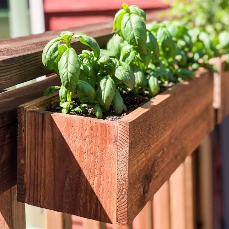 Balcony Rail Planters
