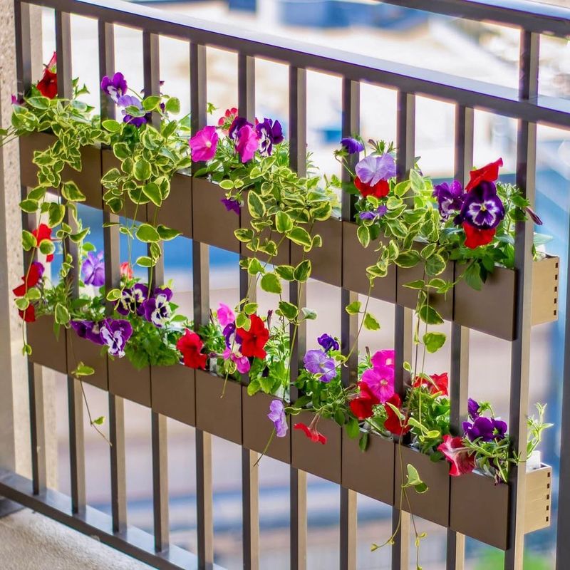 Balcony Rail Planters