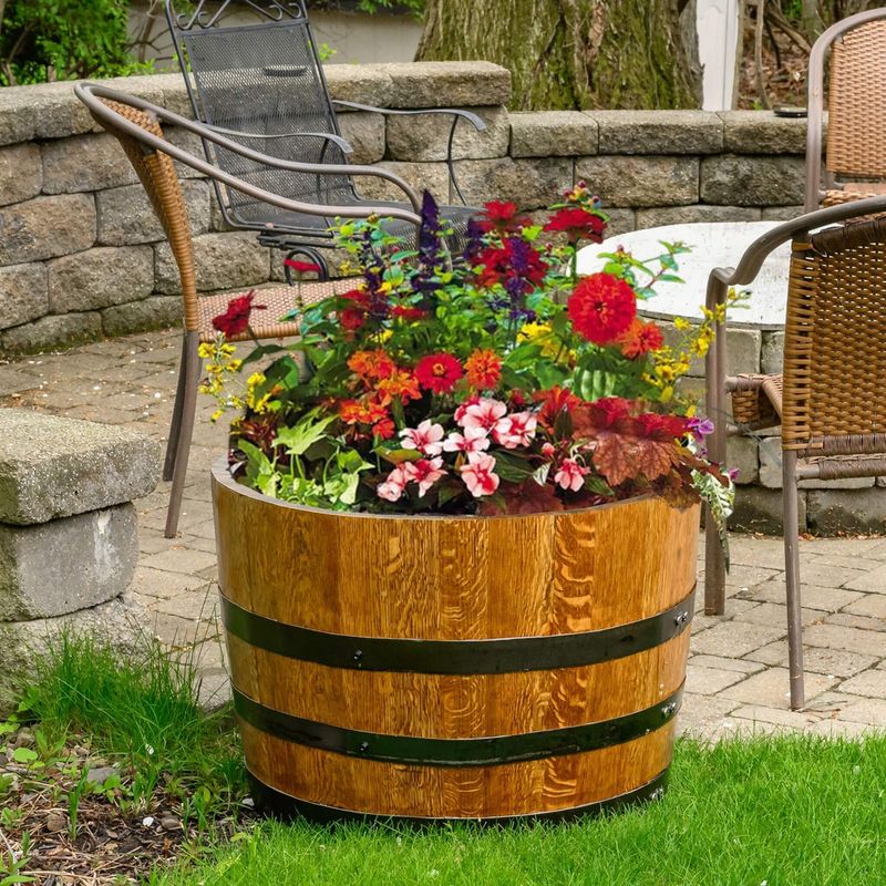 Barrel Planter