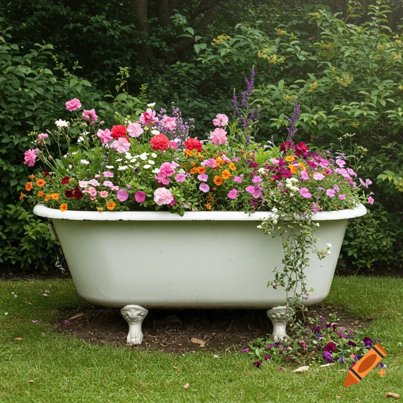 Bathtub Blooms