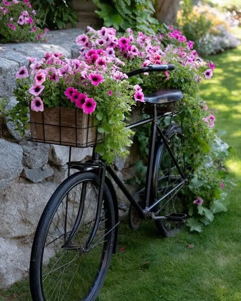 Bicycle Planters