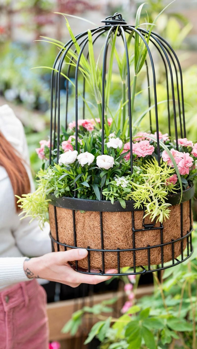 Birdcage Planters
