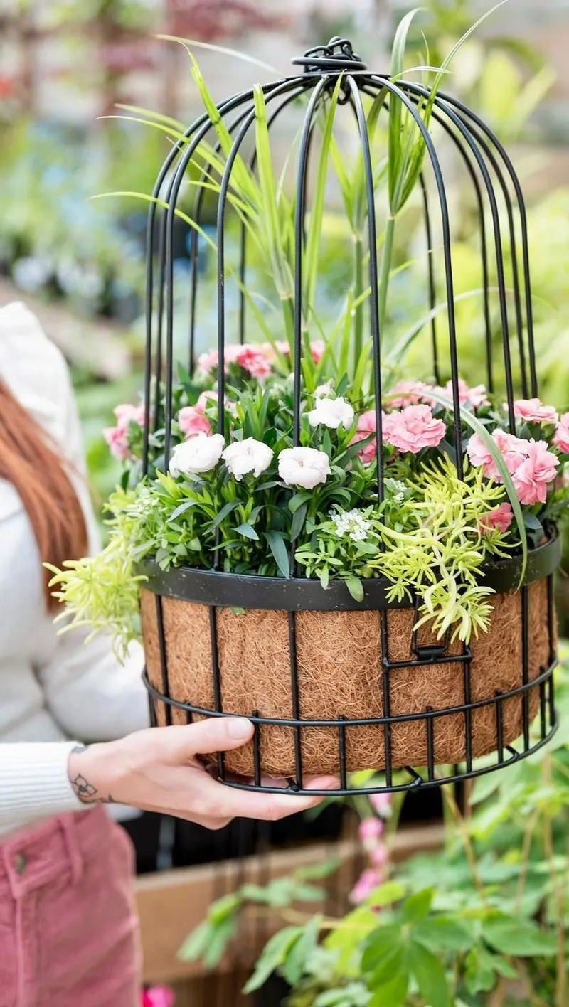 Birdcage Planters