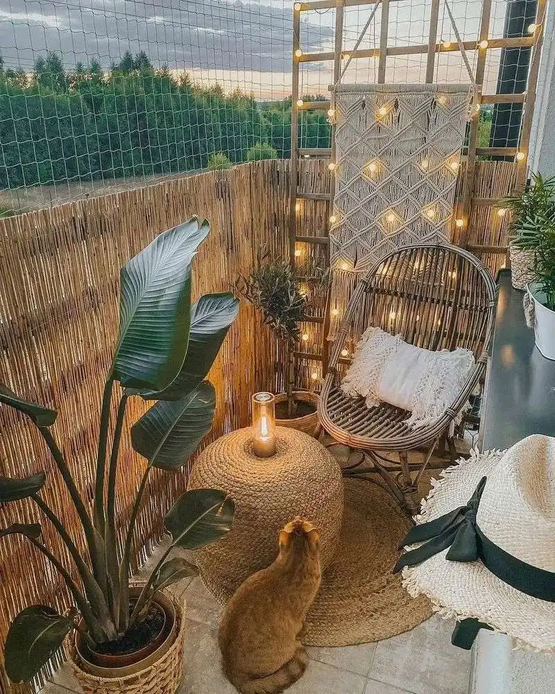 Bohemian Balcony Retreat