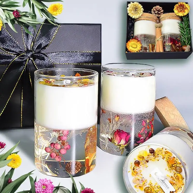 Botanical Candle Set