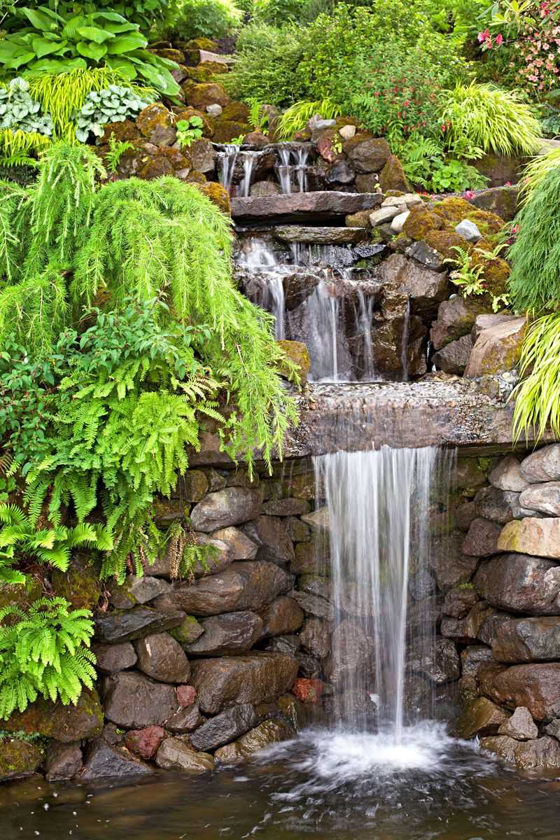 Rocky Waterfall Feature