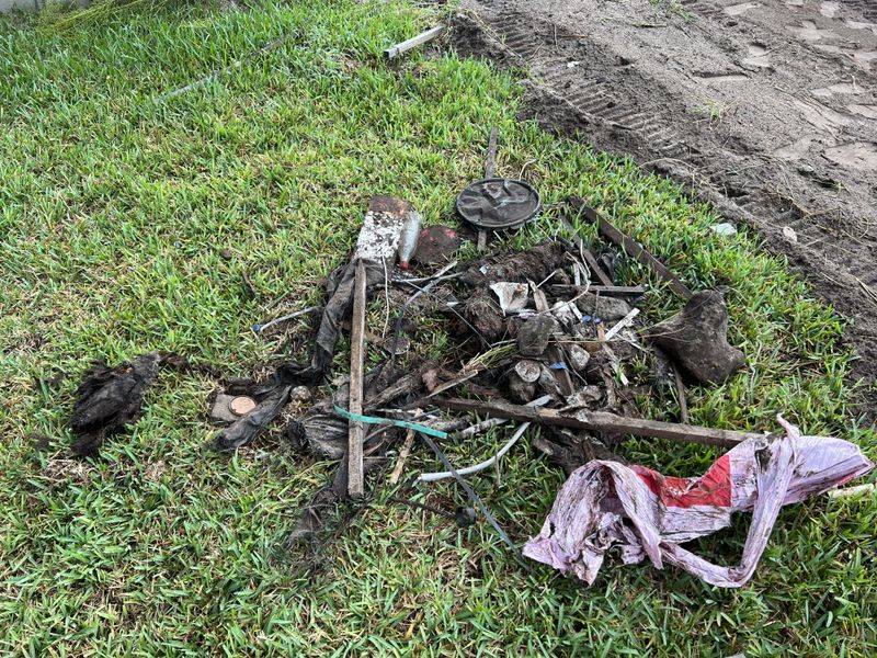 Buried Debris