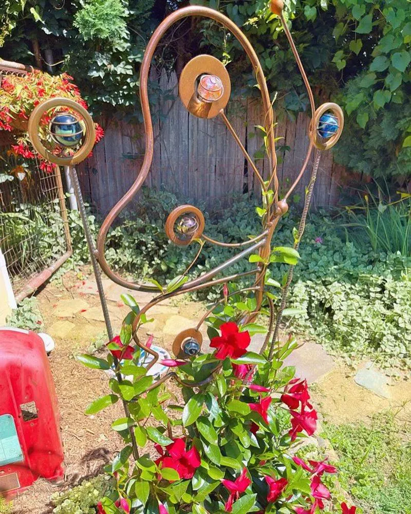 Butterfly Feeder from Old Plates