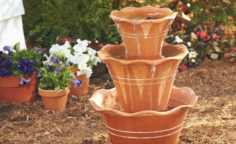Clay Pot Fountain