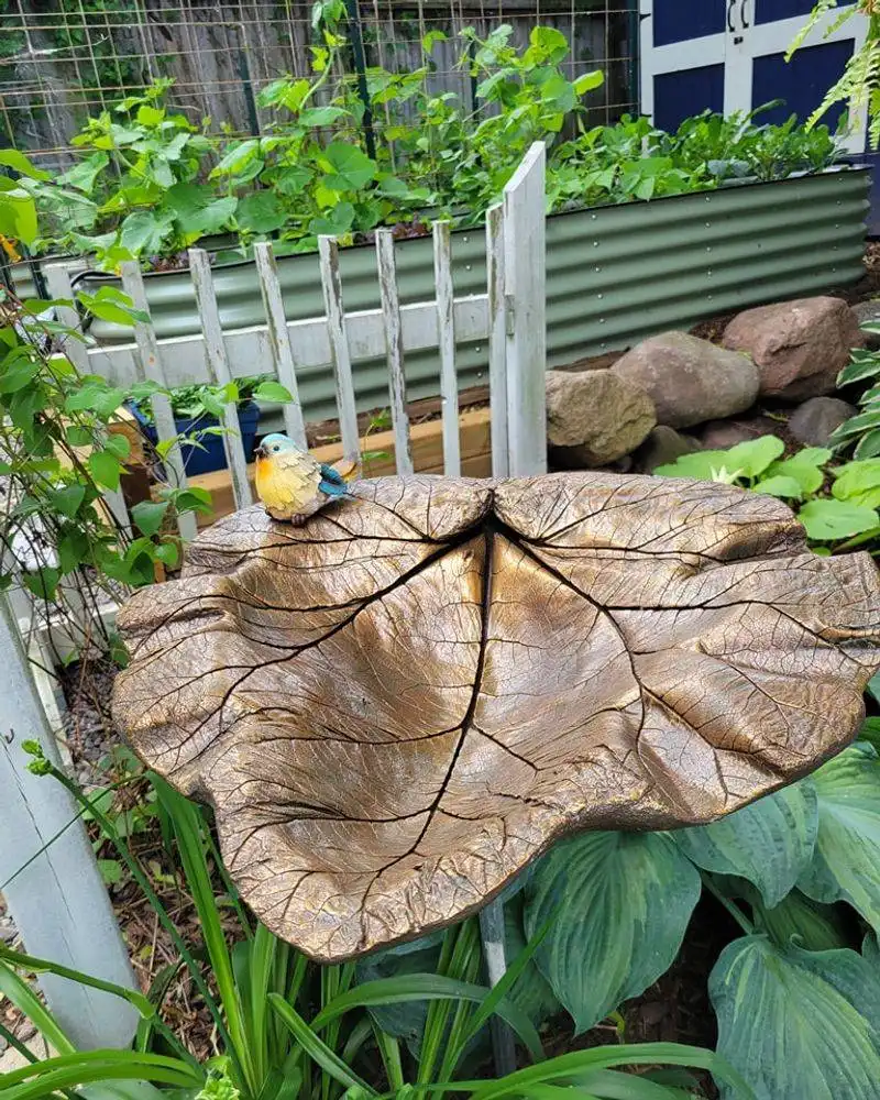 Concrete Leaf Casting