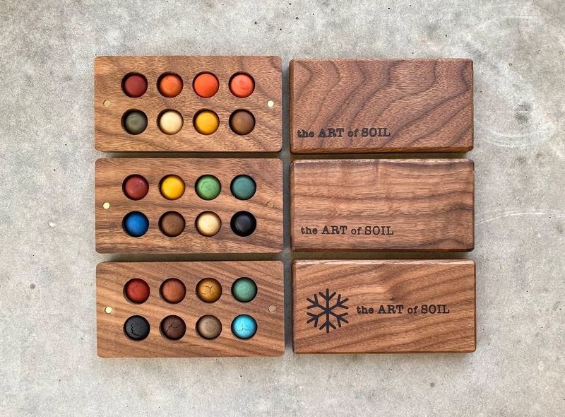 Craft a Soil-Based Art Piece
