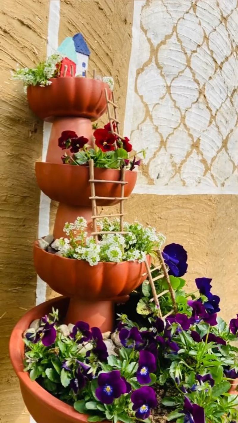 Creative Clay Pot Planters