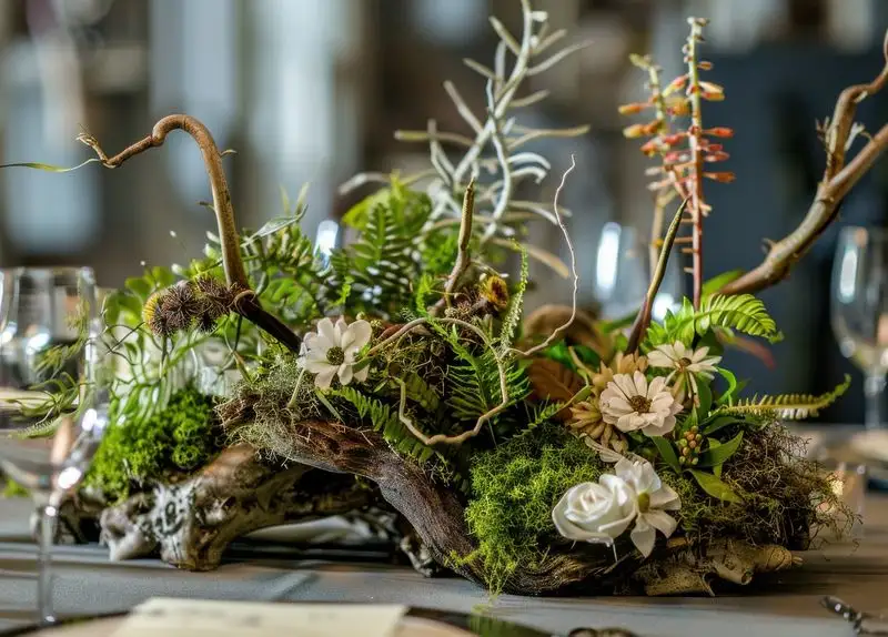 Creative Moss Arrangements