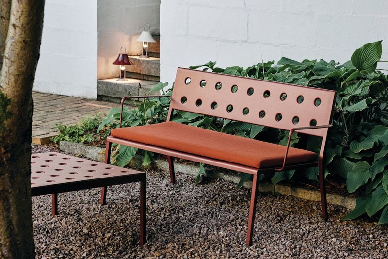 Cushioned Bench Seating