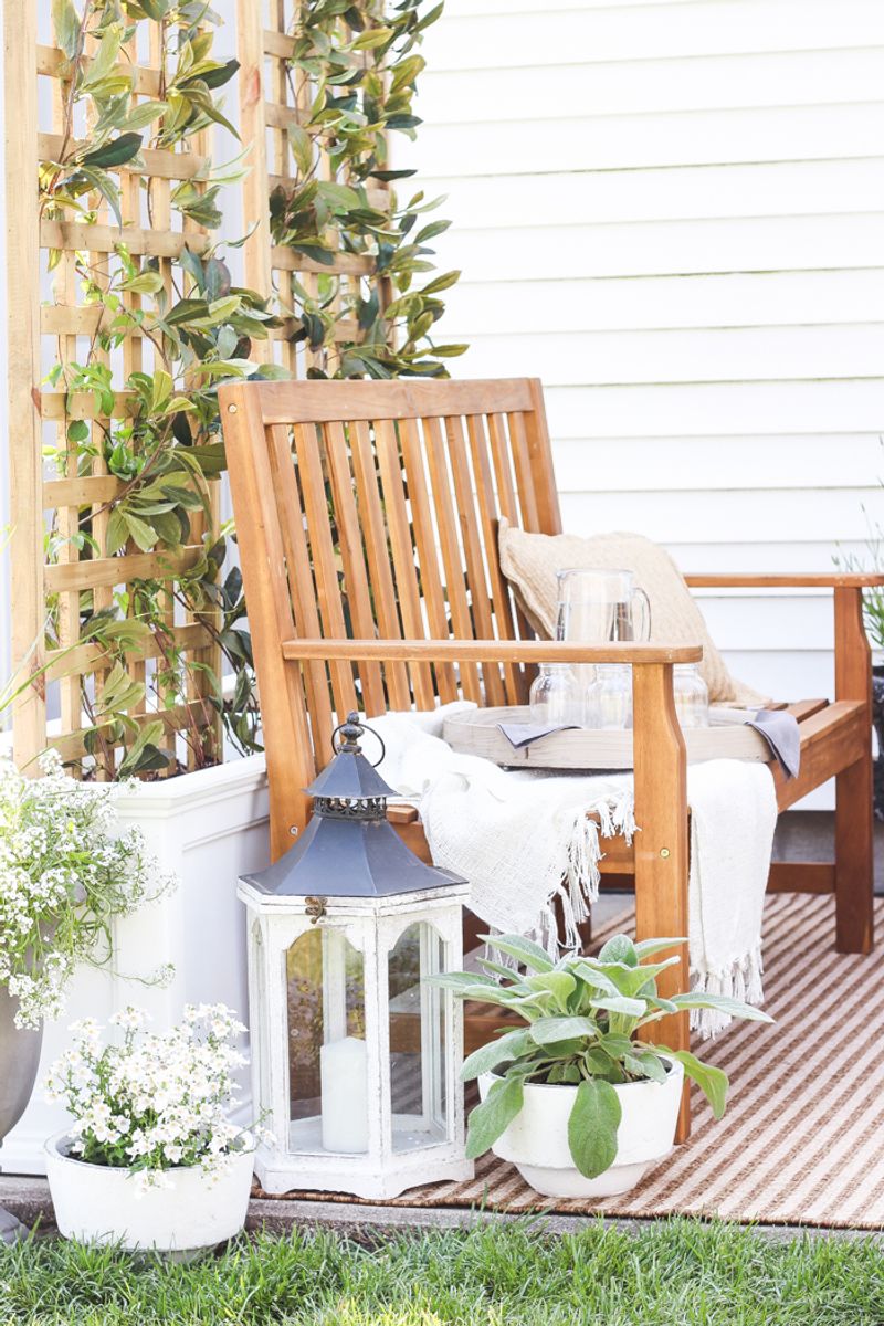 DIY Wooden Plant Trellis