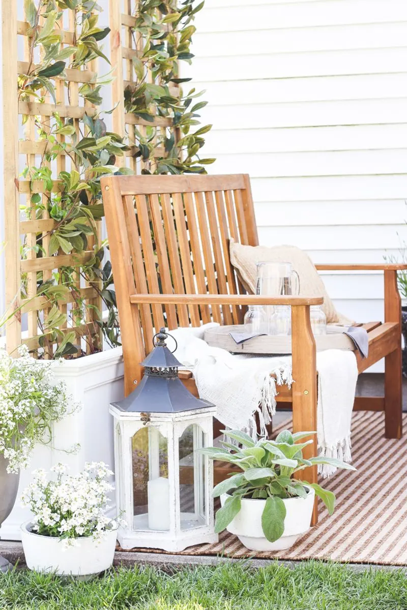 DIY Wooden Plant Trellis