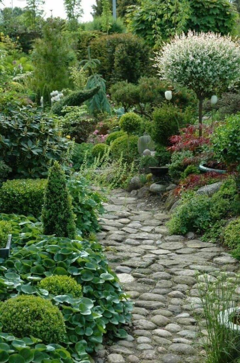 Rustic Garden Path