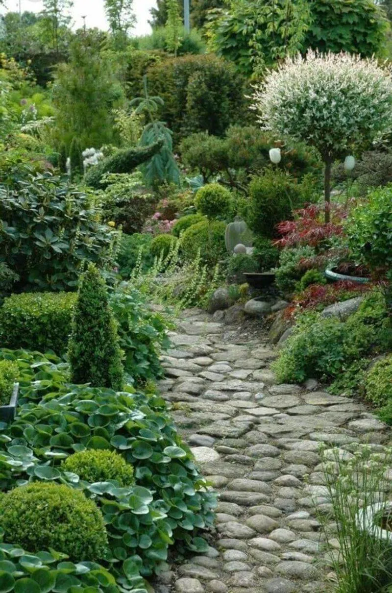 Rustic Garden Path