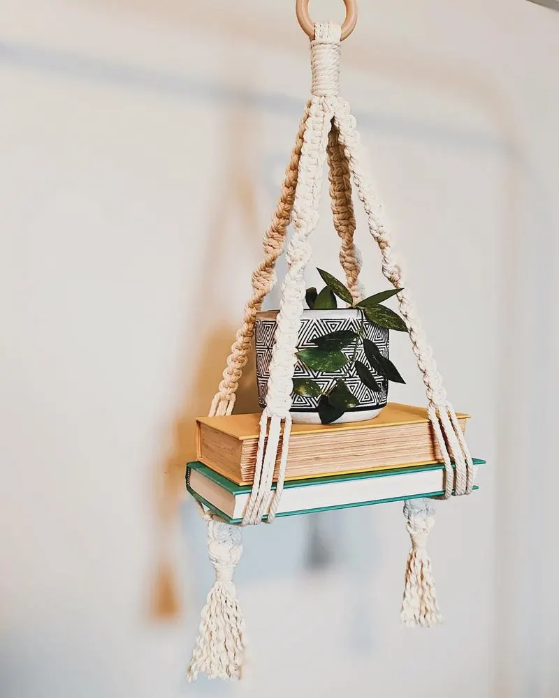 Floating Wood Shelf