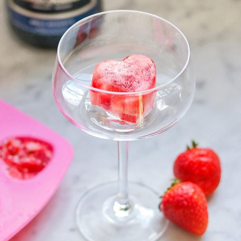 Fruity Ice Cubes for Drinks