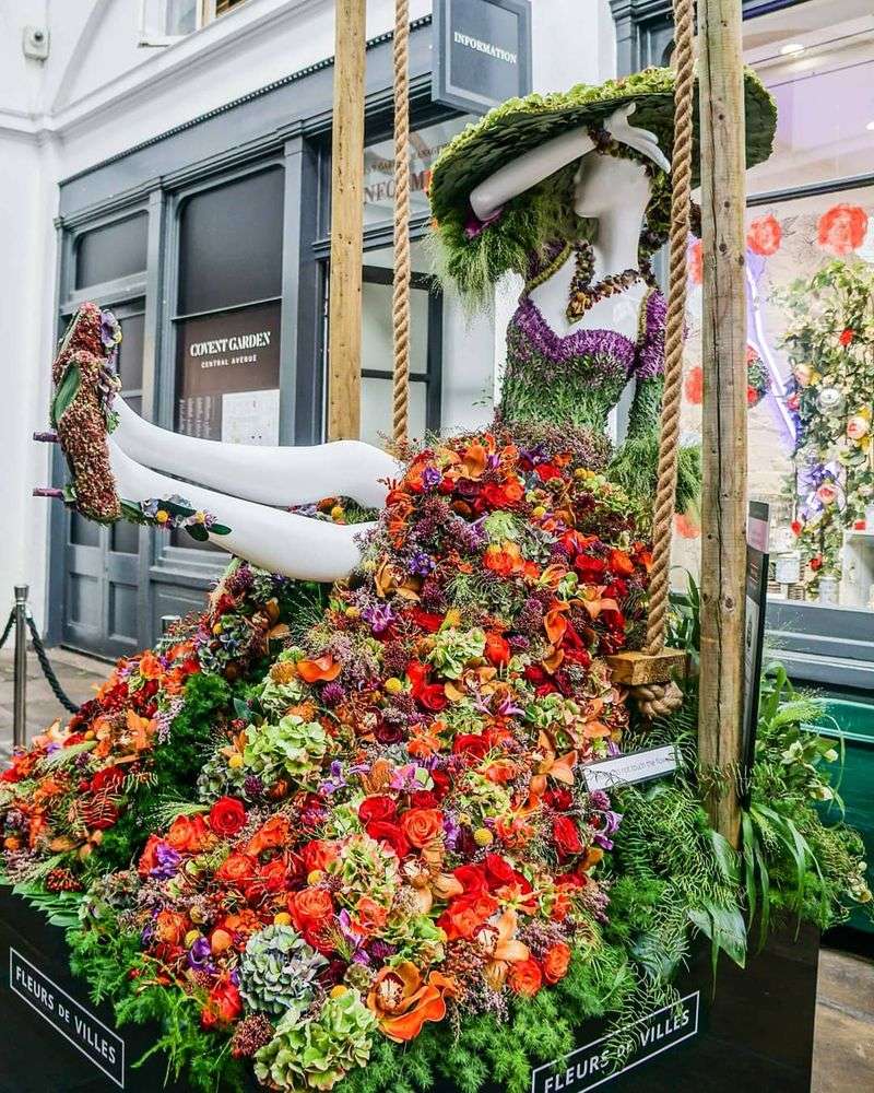Garden Art Display