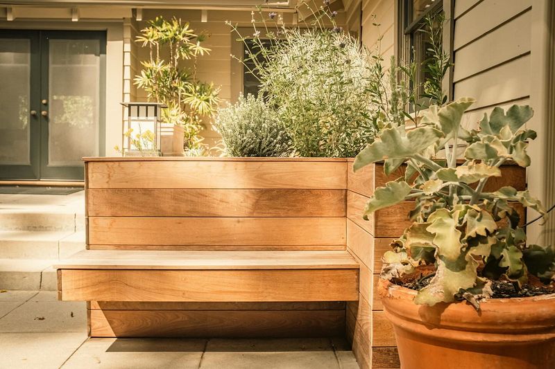 Garden Bench Planter