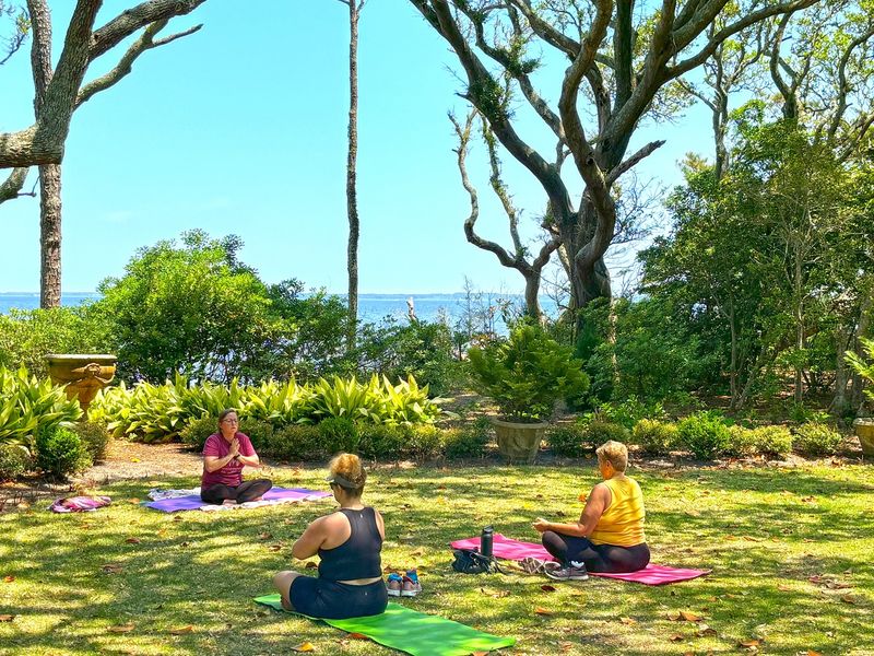 Garden Meditation Session