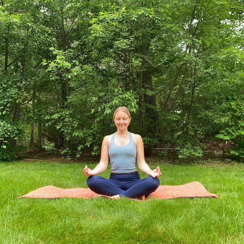 Garden Yoga Session