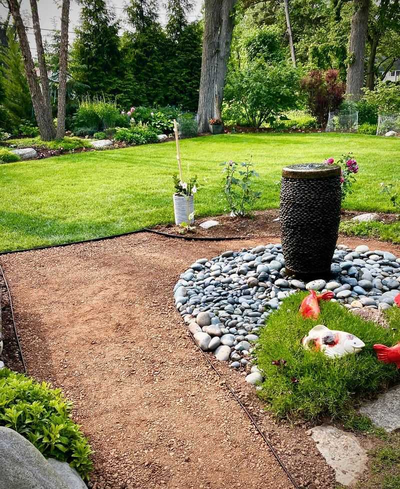 Gravel and Grass Path