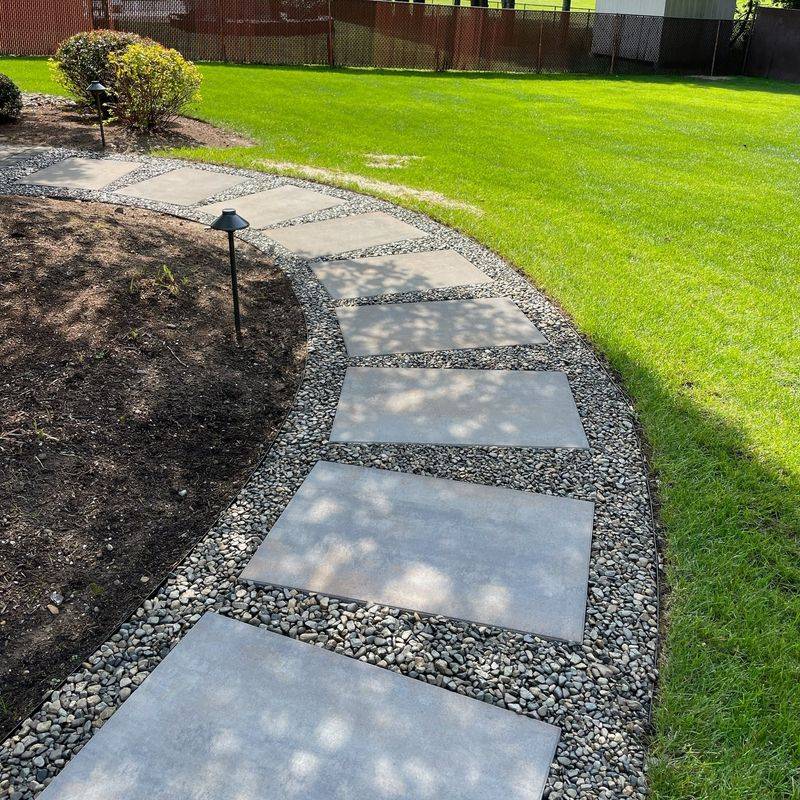 Gravel and Stone Path