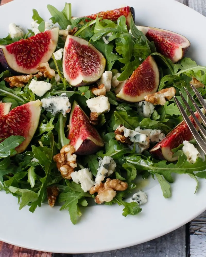 Grilled Figs and Strawberries