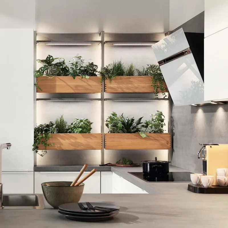 Herb Garden Kitchen Display