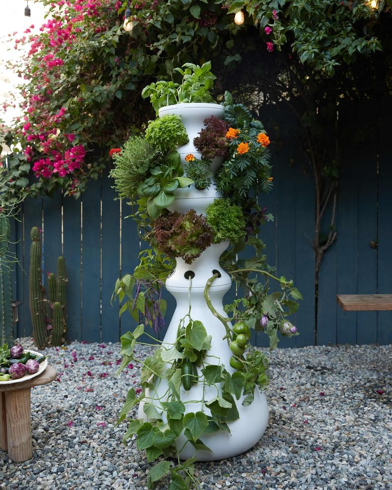 Hydroponic Flower Towers